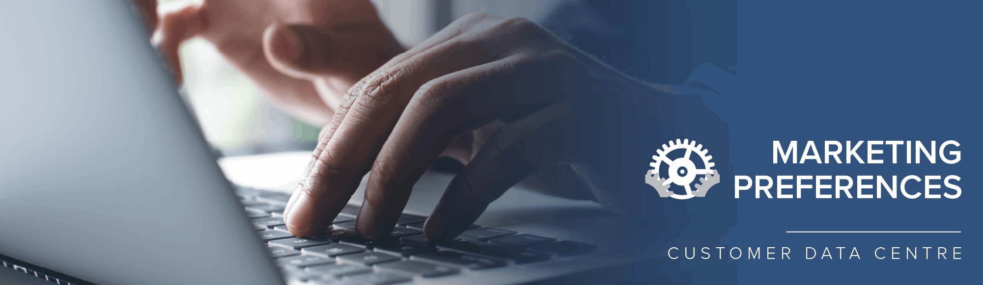 Marketing preferences banner